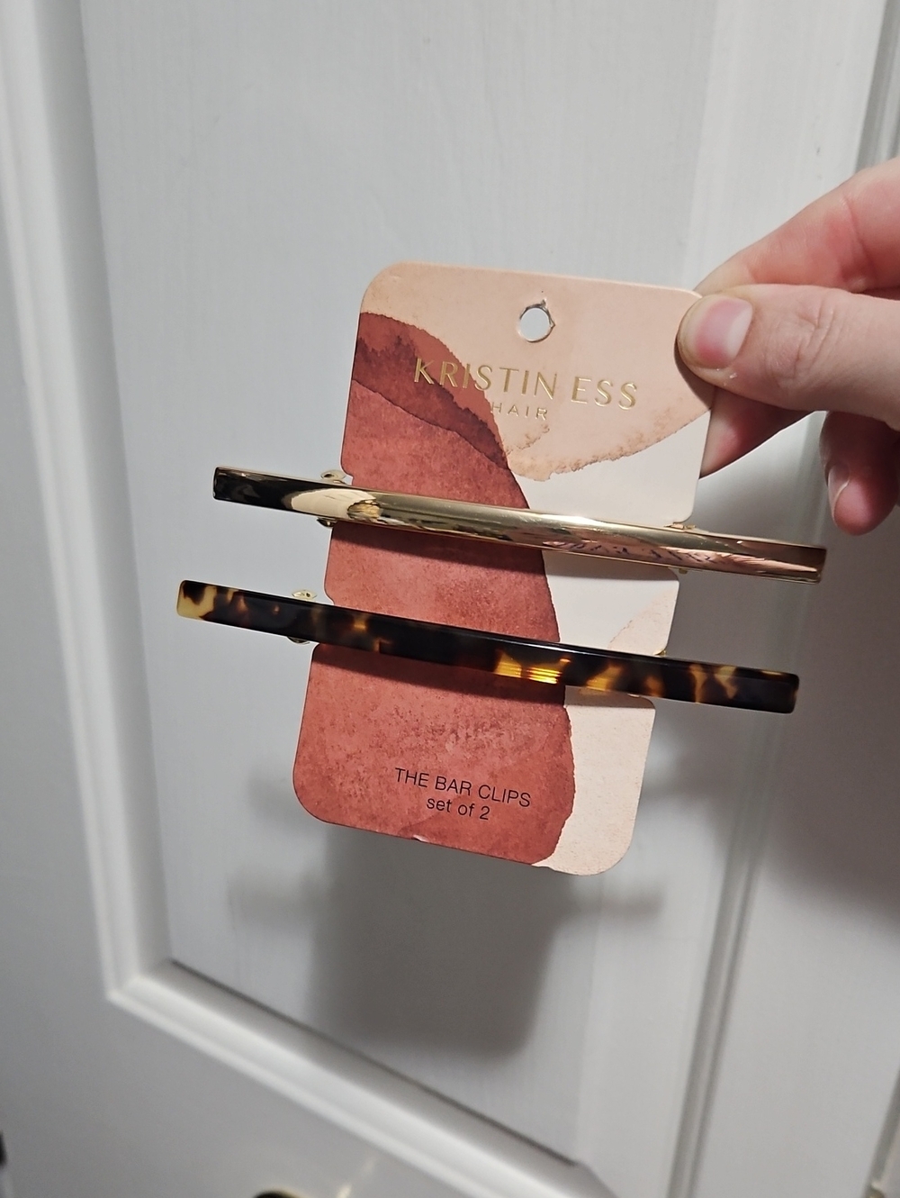 KRISTIN ESS Large Bar Hair Clips